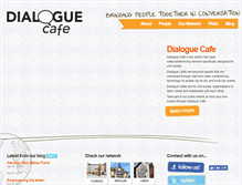 Tablet Screenshot of dialoguecafe.org